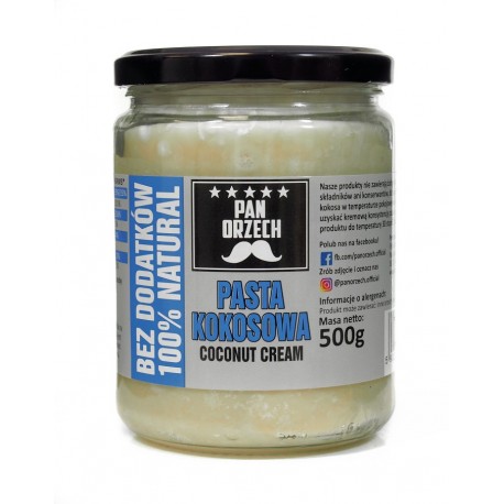 Pasta - Krem - Mus kokosowy