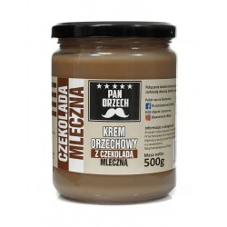 Pasta orzechowa z mleczną czekoladą 500g