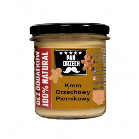 Krem orzechowy piernikowy Krem orzechowy piernikowy